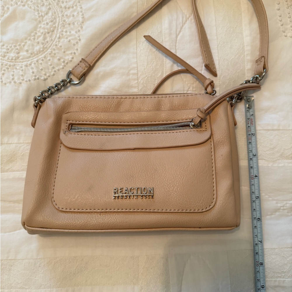 Kenneth Cole Reaction light pink Crossbody Bag with Adjustable Strap - Picture 8 of 9